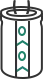 Snap in aluminum electrolytic capacitor