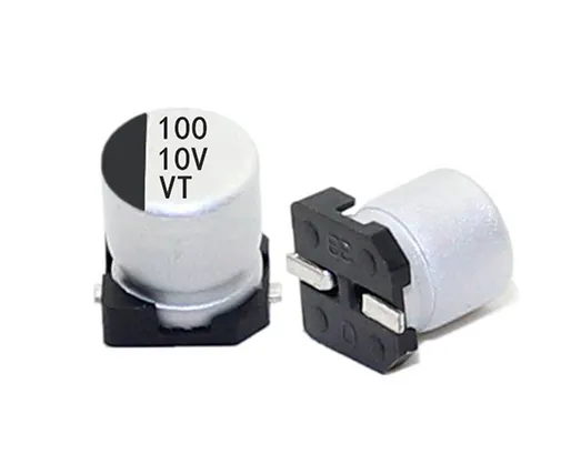 SMD aluminum electrolytic capacitor